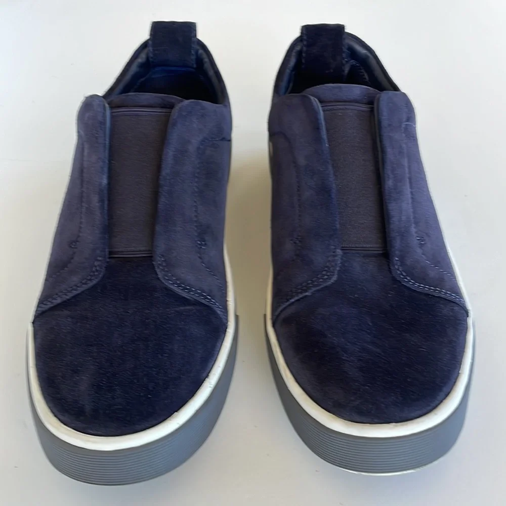 Vince Mens Ranger Suede Slip On Sneaker Size 7 - Picture 2 of 12